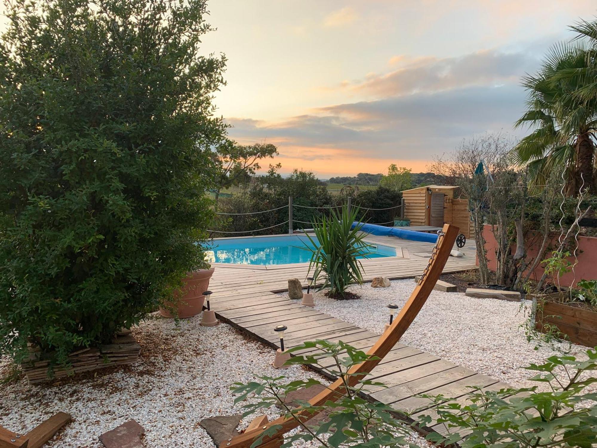 Chambre D'Hotes Mazet Les Abadies Bed & Breakfast Saint-Felix-de-Lodez Dış mekan fotoğraf